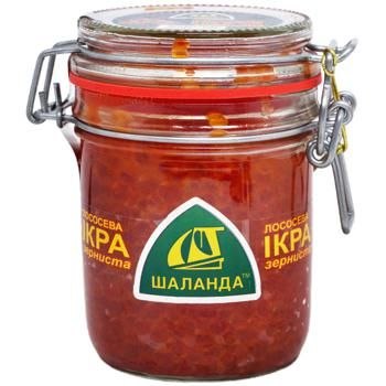 Ікра лосось зерно Шаланда с/б 350г